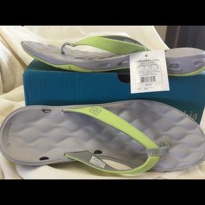 NIB Columbia Flip Flops Suntech Vent Flip PFG Women’s Size 11